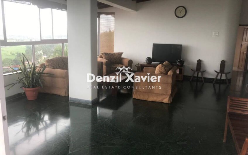 3 BHK Fully Furnished Penthouse Having Sea View at Dona Paula